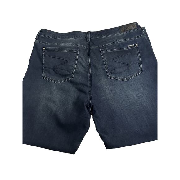 Seven7 Plus Size 24 Luxe Women Skinny Denim Jeans Preowned - Picture 2 of 9